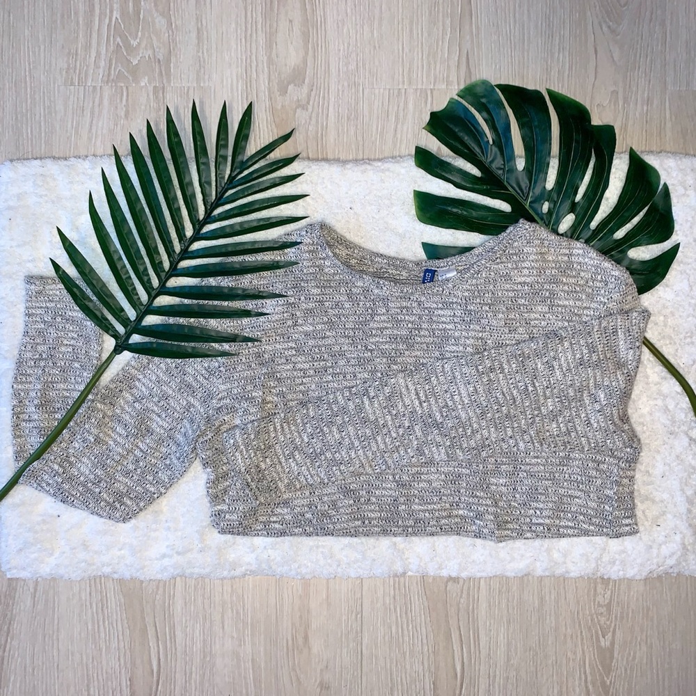 H&M Heather Grey Long Sleeve